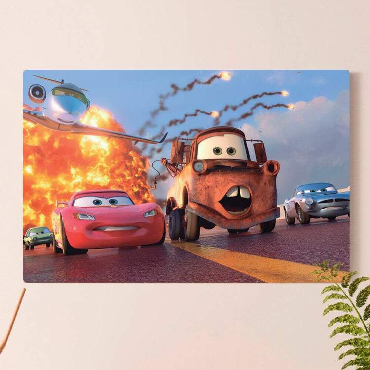 Placa Decorativa Filme Carros 3