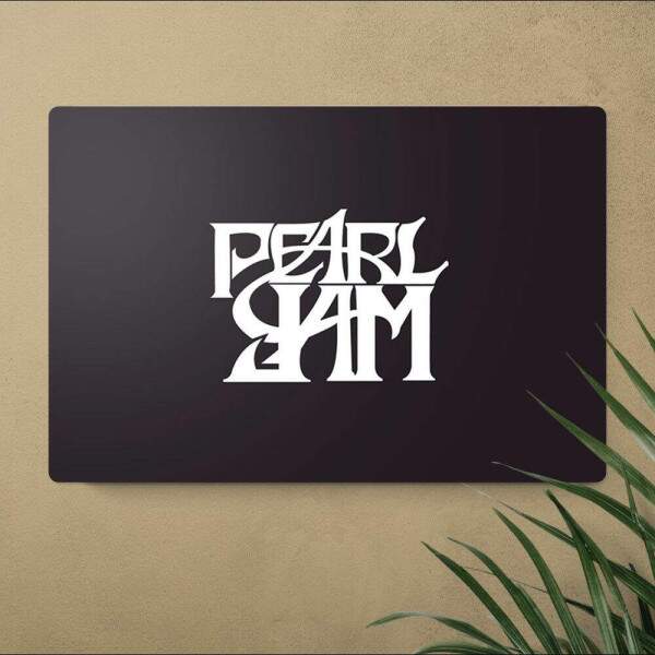 Placa Decorativa Pearl Jam 2