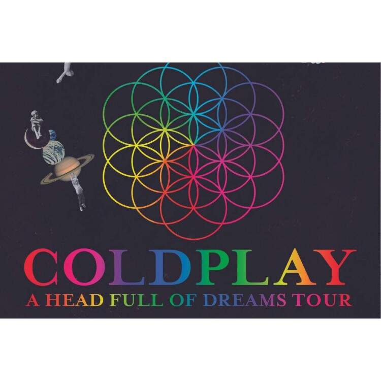 Placa Decorativa Coldplay 4