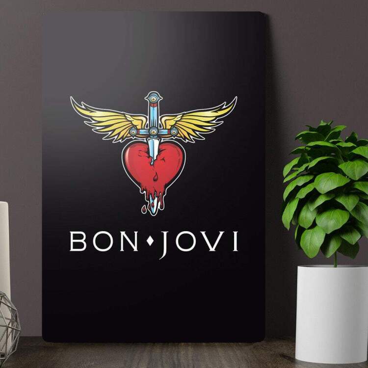 Placa Decorativa Bon Jovi 5