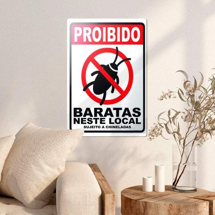 Placa decorativa Engraadas 21 - Cuidado