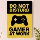Placa decorativa Engra�adas 22 - N�o Pertube