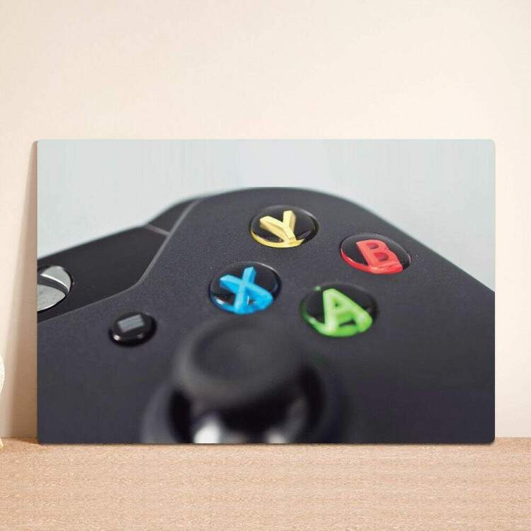 Placa Decorativa Geek 20 - Controle de Xbox