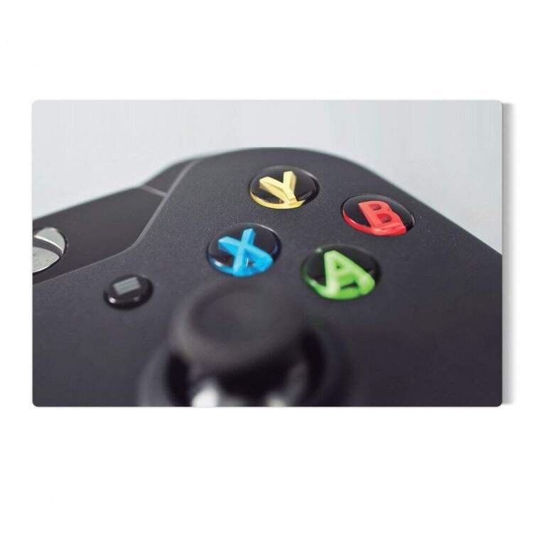 Placa Decorativa Geek 20 - Controle de Xbox