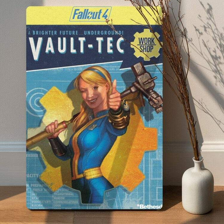 Placa Decorativa Fallout 10