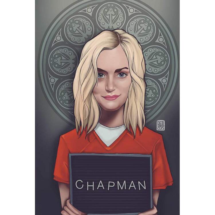 Placa Decorativa Orange Is The New Black 10 Piper Chapman