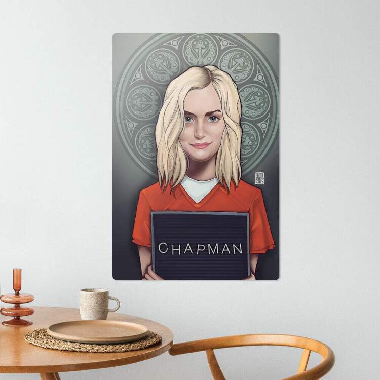 Placa Decorativa Orange Is The New Black 10 Piper Chapman