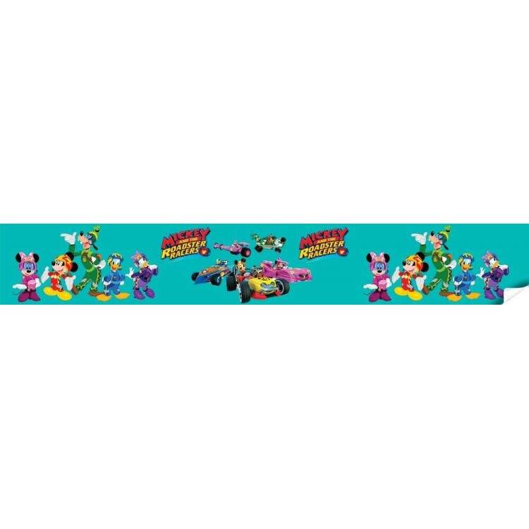 Faixa Decorativa Mickey and Roadster Racers