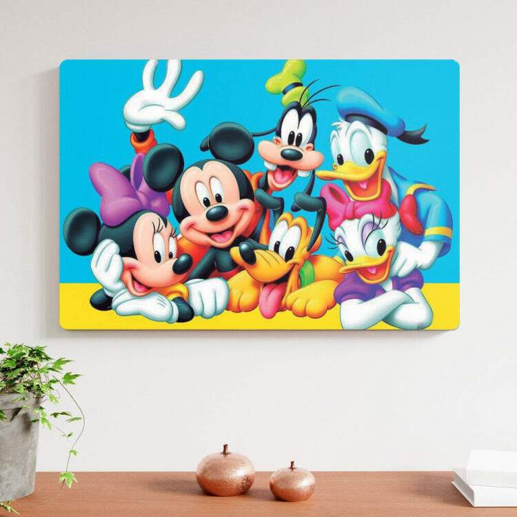 Placa Decorativa Turma do Mickey 1