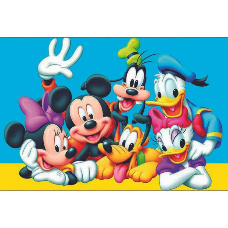 Placa Decorativa Turma do Mickey 1