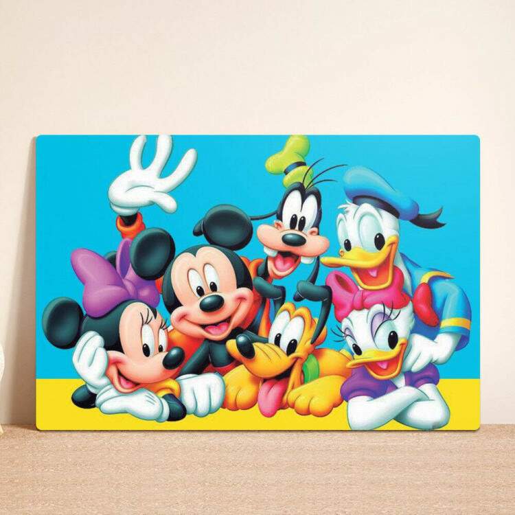 Placa Decorativa Turma do Mickey 1