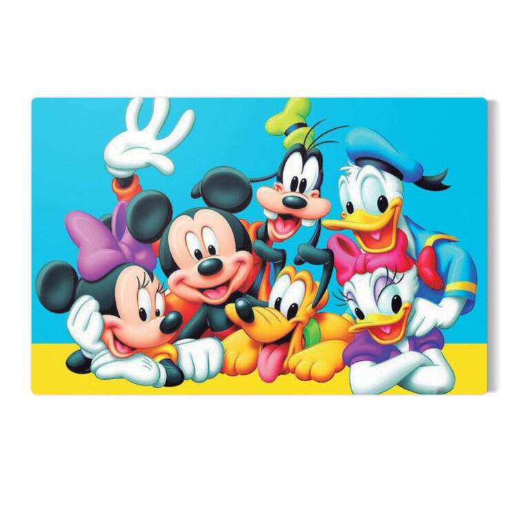 Placa Decorativa Turma do Mickey 1