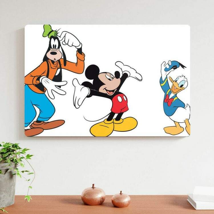 Placa Decorativa Turma do Mickey 2