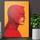 Placa decorativa Her�is Marvel 9 - Demolidor