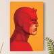 Placa decorativa Her�is Marvel 9 - Demolidor