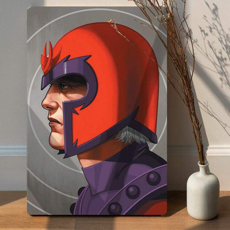 Placa decorativa Heris Marvel 14 - Magneto