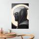 Placa decorativa Her�is Marvel 15 - Cavaleiro da Lua