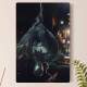 Placa decorativa Her�is 42 - Homem Aranha Black