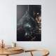 Placa decorativa Her�is 42 - Homem Aranha Black
