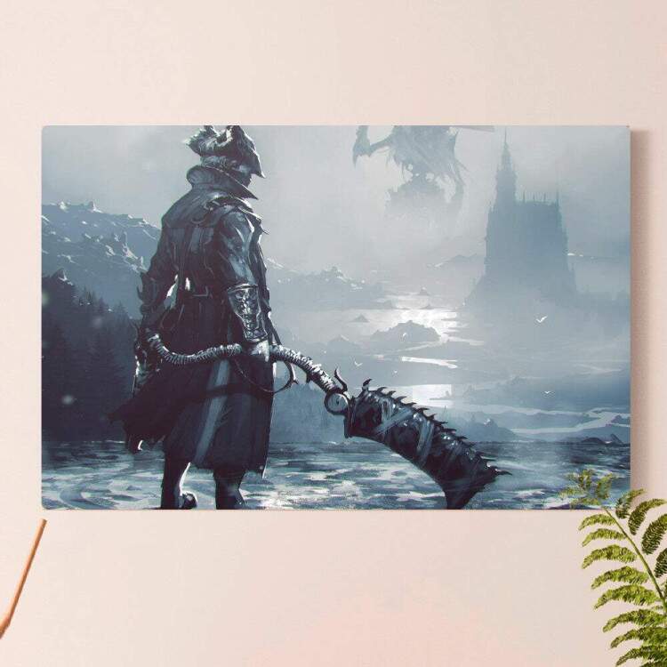 Placa Decorativa Bloodborne 1