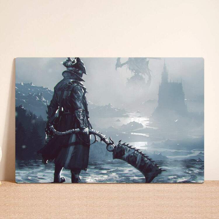 Placa Decorativa Bloodborne 1