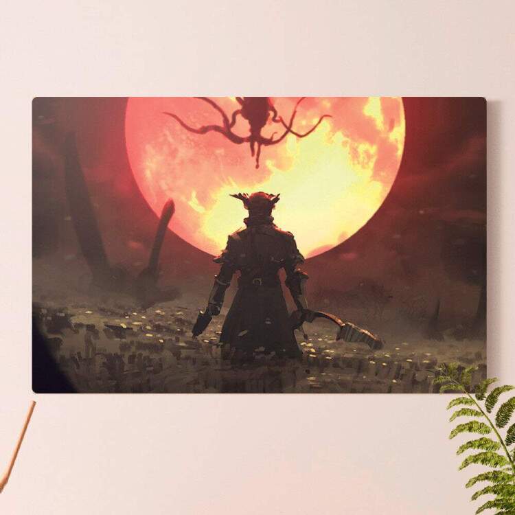 Placa Decorativa Bloodborne 4