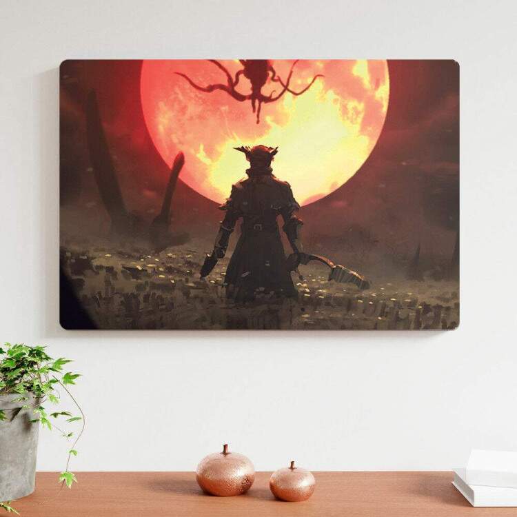 Placa Decorativa Bloodborne 4