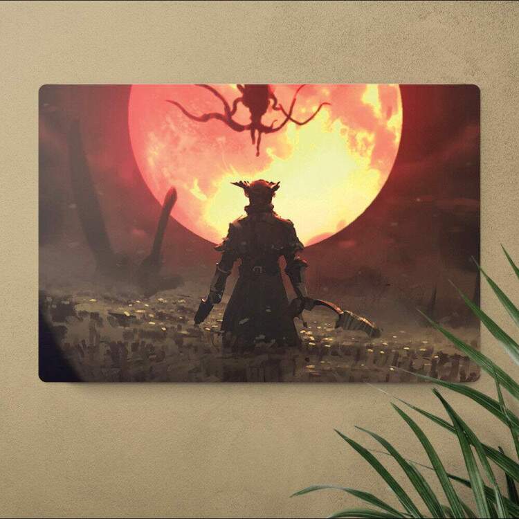 Placa Decorativa Bloodborne 4