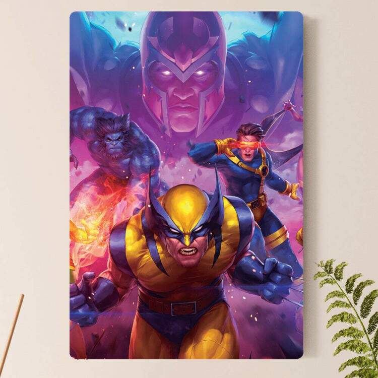 Placa decorativa Heris 68 - X Men