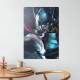 Placa decorativa Her�is 70 - Thor Feminina