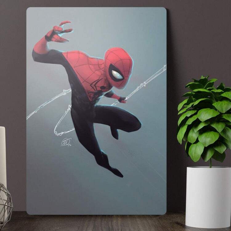 Placa decorativa Heris 128 - Homem Aranha