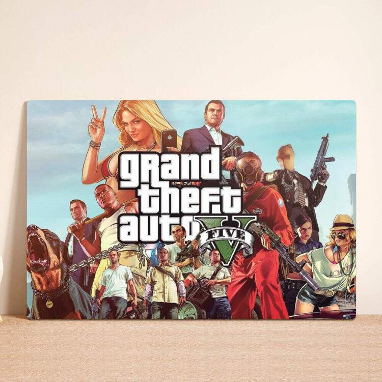 Placa Decorativa GTA 10