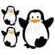 Adesivo para Geladeira Pinguins Turminha