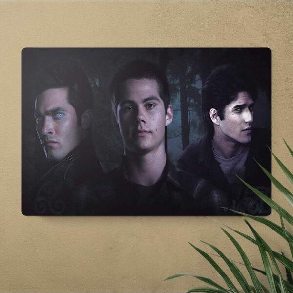 Placa Decorativa Teen Wolf 1