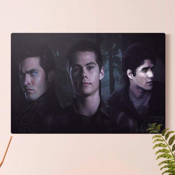 Placa Decorativa Teen Wolf 1