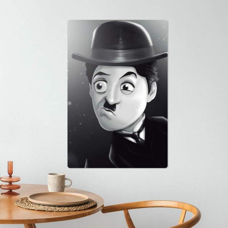 Placa Decorativa Chaplin 10