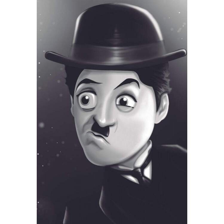 Placa Decorativa Chaplin 10