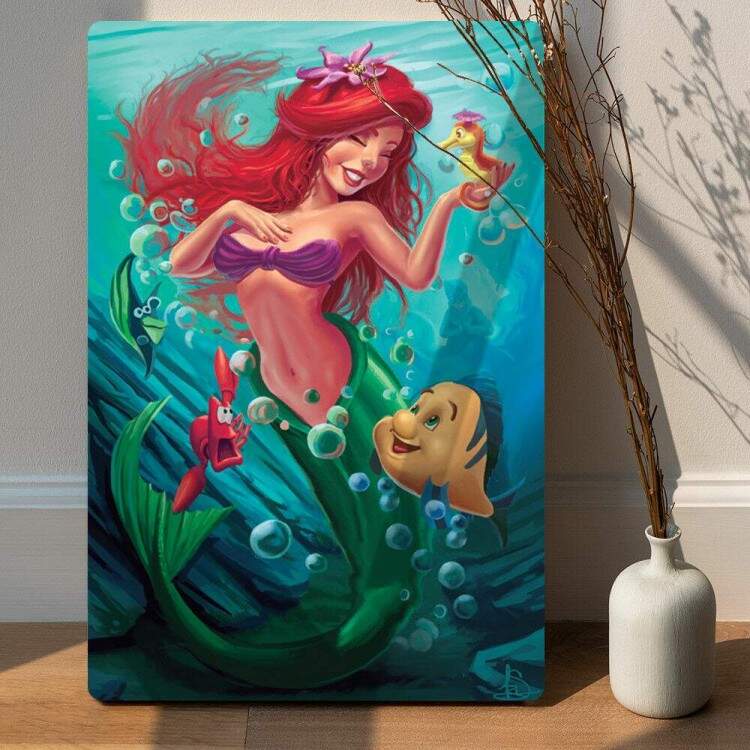 Placa Decorativa Pequena Sereia 4
