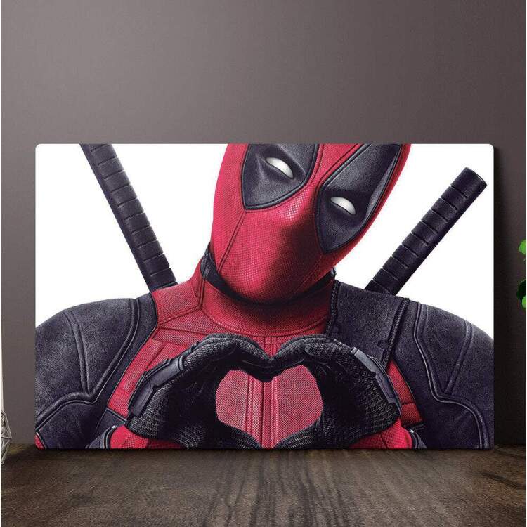 Placa Decorativa Deadpool 1