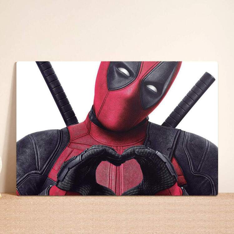 Placa Decorativa Deadpool 1