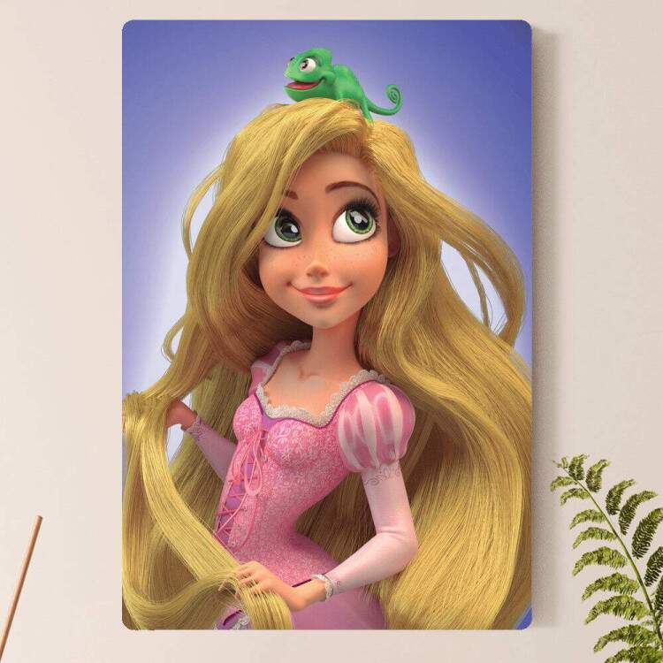 Placa Decorativa Rapunzel 13