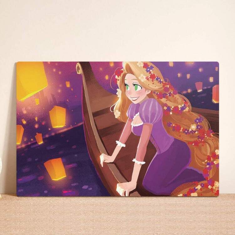 Placa Decorativa Rapunzel 15