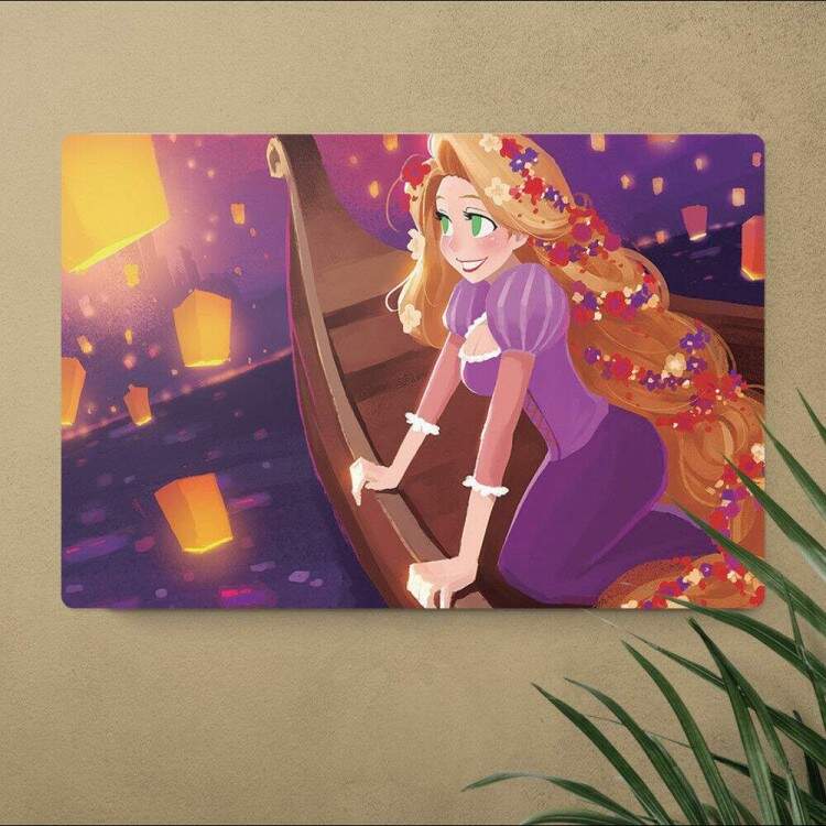 Placa Decorativa Rapunzel 15