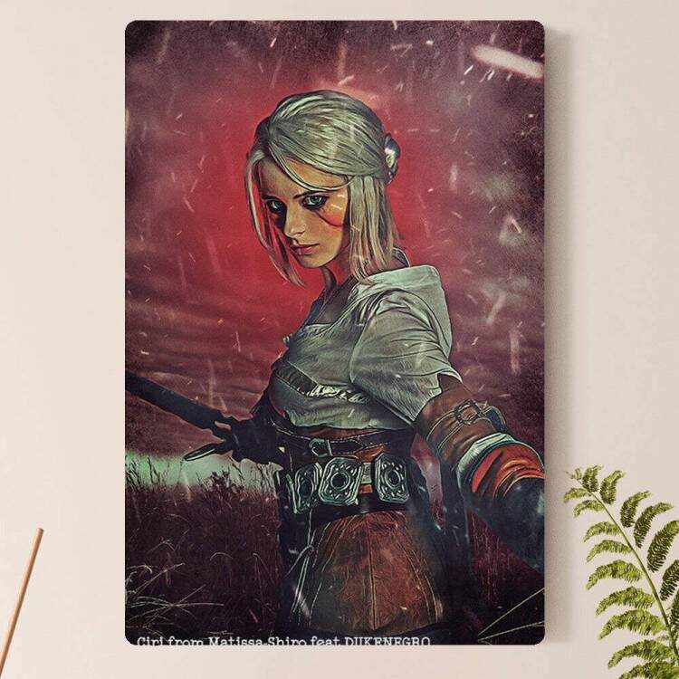 Placa Decorativa The Witcher 34