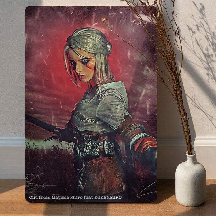 Placa Decorativa The Witcher 34