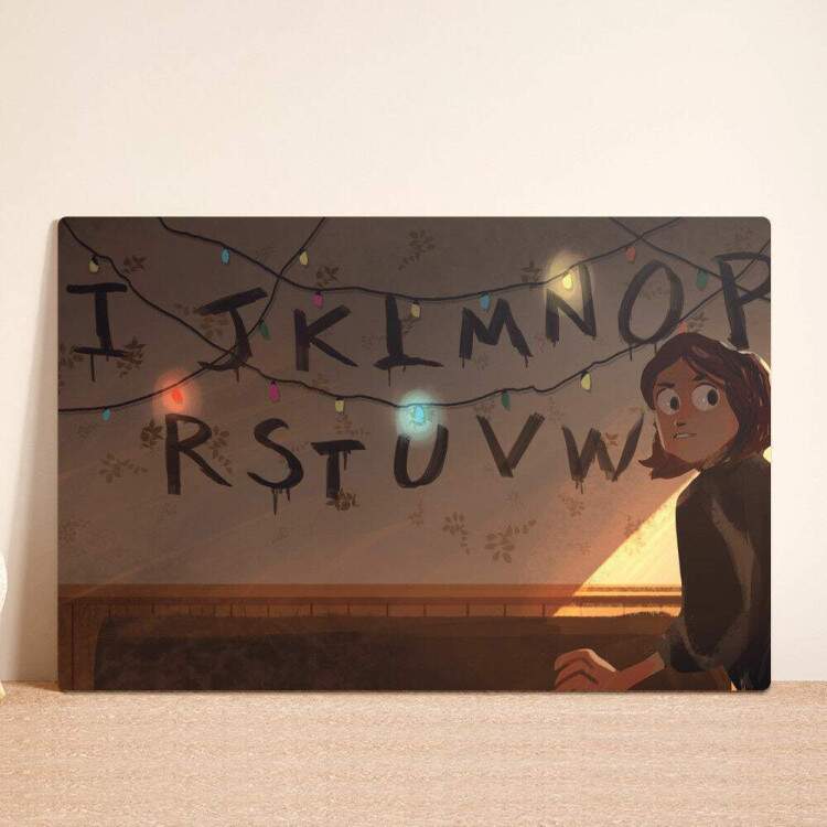 Placa Decorativa Stranger Things 19