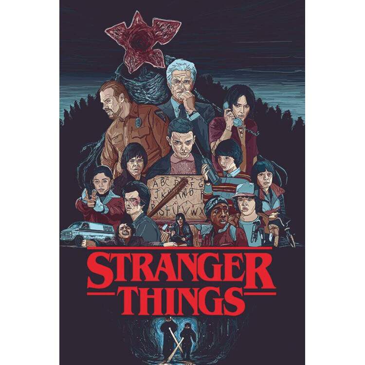 Placa Decorativa Stranger Things 33