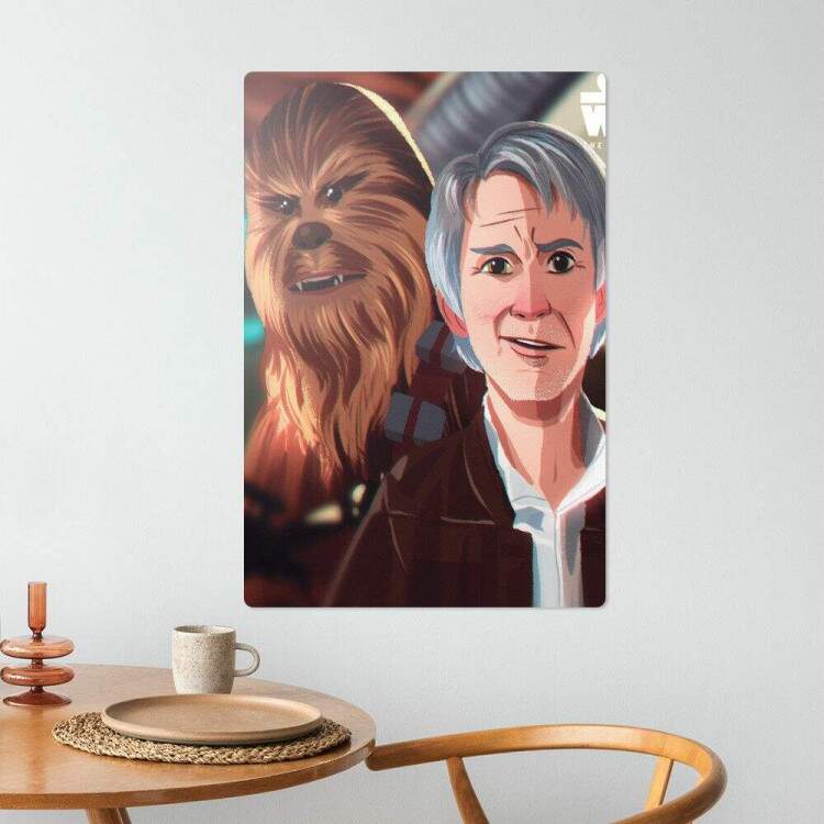 Placa Decorativa Star Wars 75