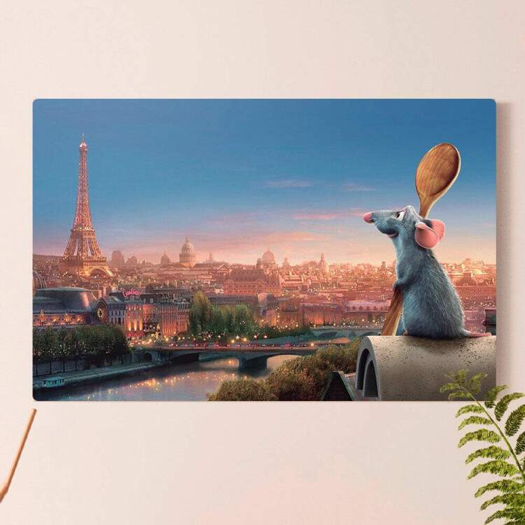 Placa Decorativa Ratatouille 5