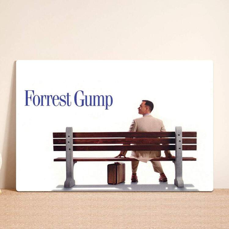 Placa Decorativa Forrest Gump 3